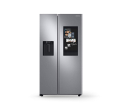 Refrigerador gris plateado de dos puertas, Refrigeradores